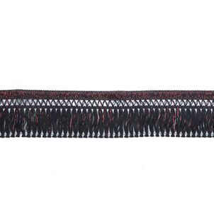 キララフレンジ　ブラック×レッド