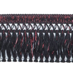 キララフレンジ　ブラック×レッド