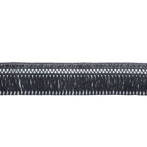 キララフレンジ　ブラック×シルバー