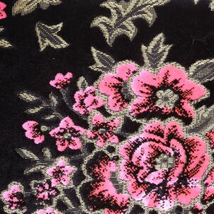 生地マドンナ　ブラック×ピンク