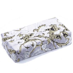 モンブランローズ　ティッシュカバー　グレイ