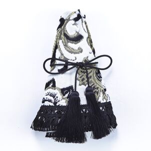 モンブランローズ　ブーツカバー　ホワイト