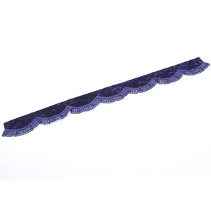 チンチラ　フロントカーテン　ネイビー