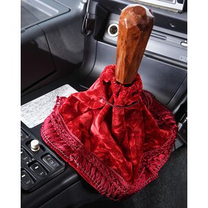 チンチラ　シフトブーツカバー　レッド