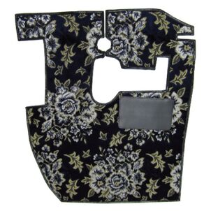 マドンナ　フロアーマット　ブラック