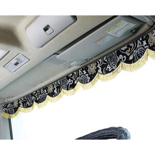 モンブランローズ　フロントカーテン　装着　ブラック