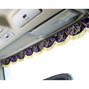 モンブランローズ　フロントカーテン　装着　パープル