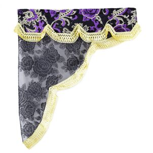 モンブランローズ　ロイヤルサイドカーテン　パープル