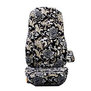 モンブランローズ　シートカバー　ブラック