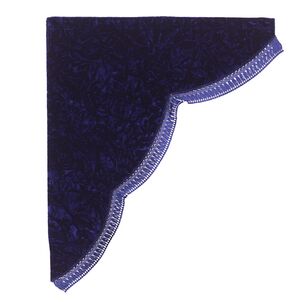 チンチラ　サイドカーテン　ネイビー