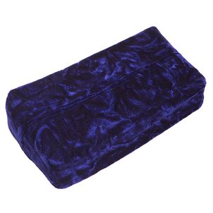 チンチラ　ティッシュカバー　ネイビー