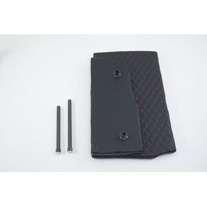 写真はドルチェモノグラムジャガード生地のフラットキットです。形状を参考にしてください。