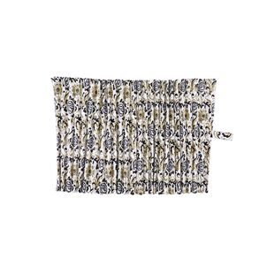 モンブランローズ　仮眠カーテン　プリーツホワイト