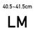 LM (40.5~41.5cm)サイズ