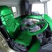 煌輝V2　トラックフラットキット　コンソール（大型車用）グリーン